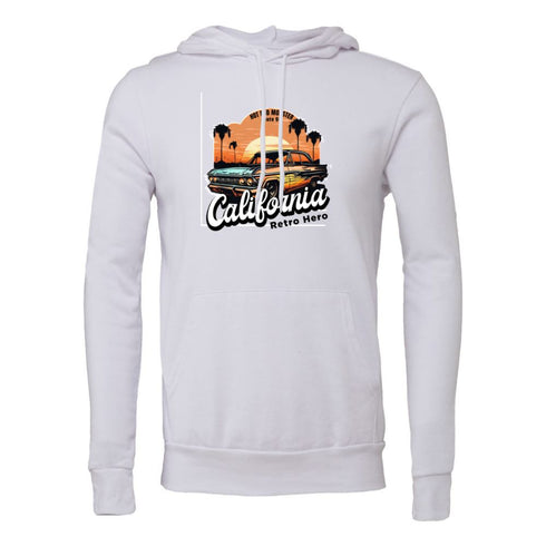 CALOLOUNIA RETRO HERO Bella canvas hoodie 3719